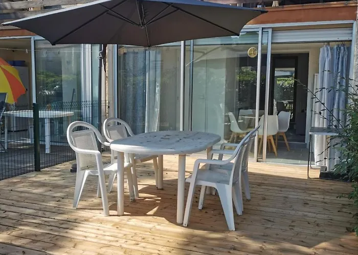 Appartamento Sortie Village Naturiste - Rez De Jardin - Piscine *